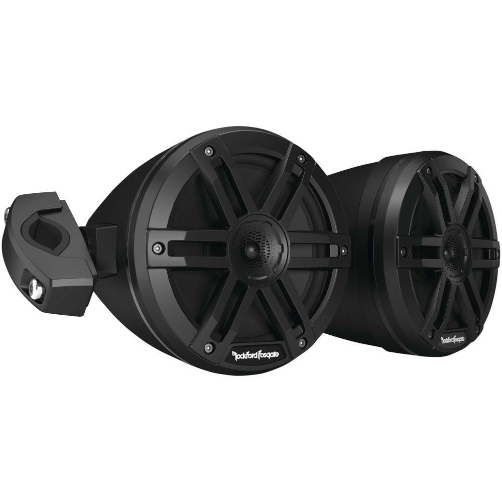 Rockford Fosgate Element Ready 6.5" Moto Can Speakers Black M0WL-65MB