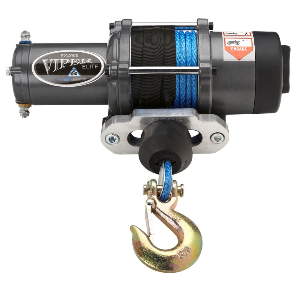 Viper 40 Feet Elite ATV Winch Kit With Mount For Arctic Cat 250 2002-2005