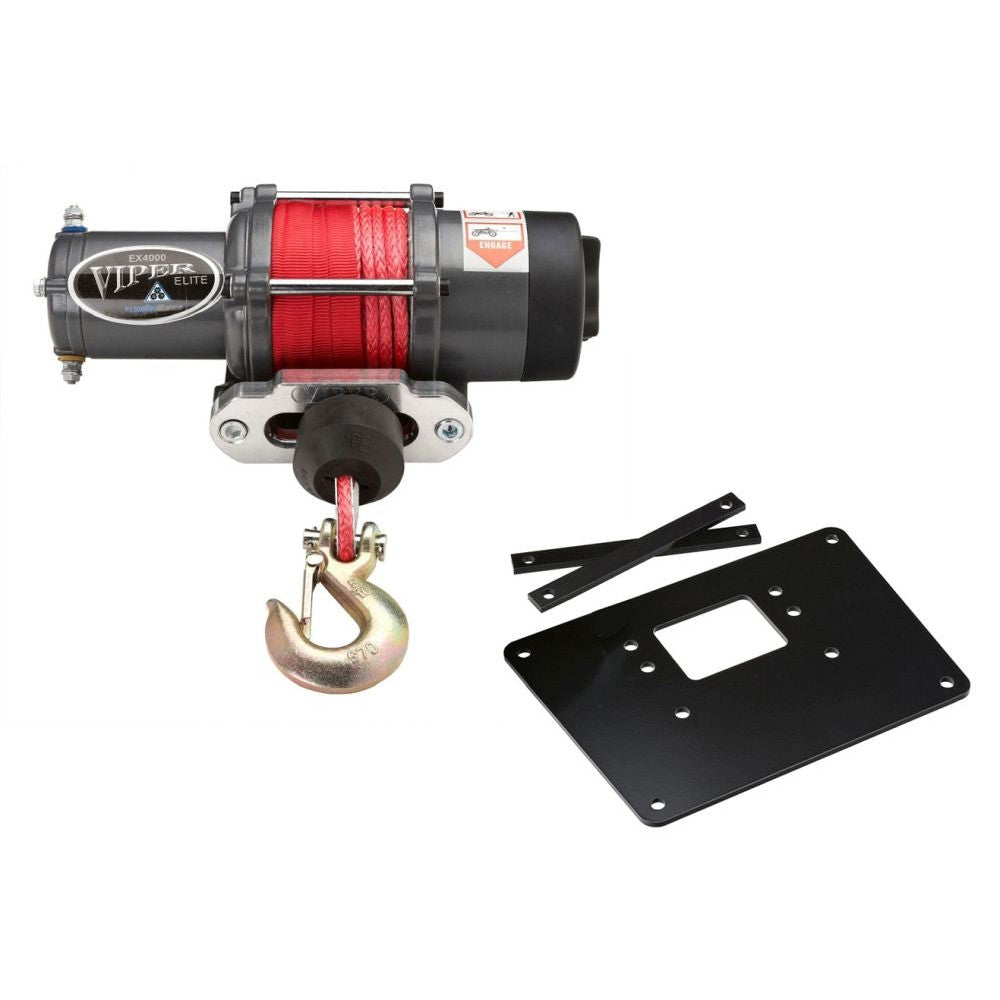 Viper 40 Feet Elite ATV Winch Kit With Mount For Arctic Cat 250 2002-2005