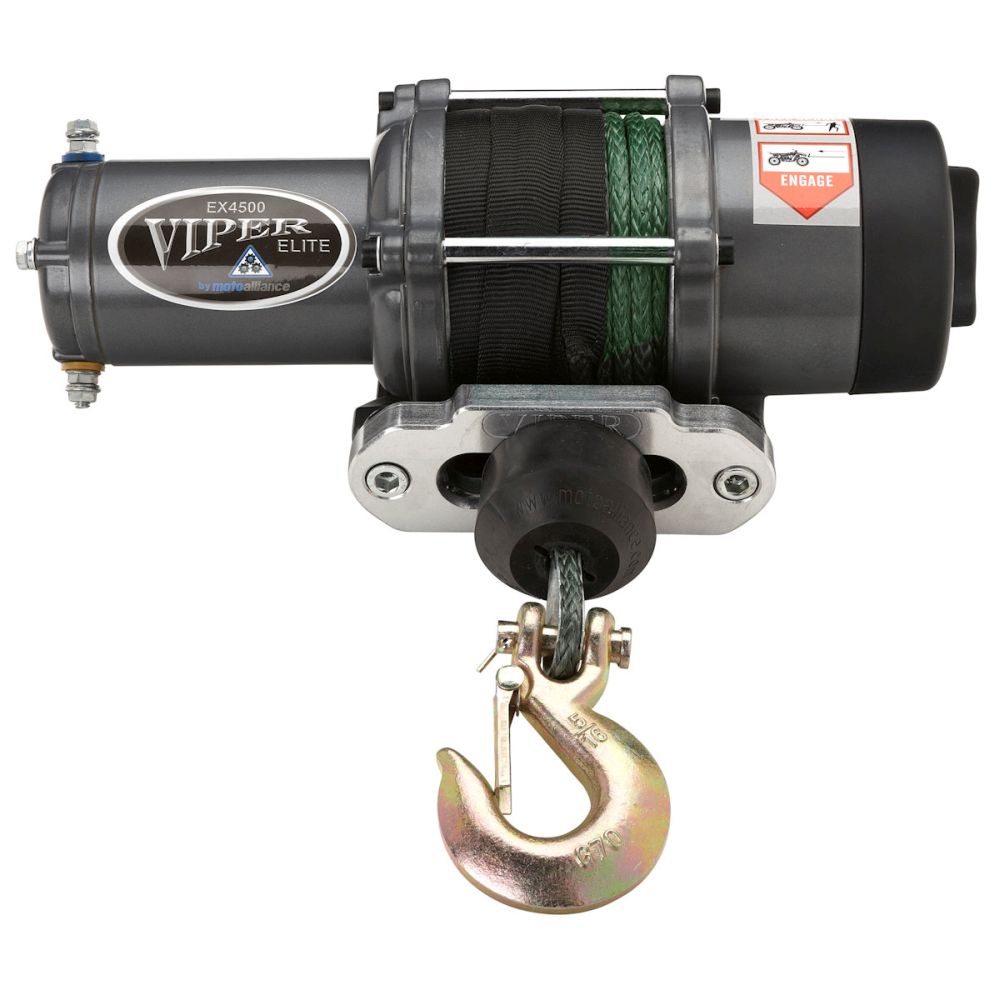 Viper 40 Feet Elite ATV Winch Kit With Mount For Arctic Cat 250 2002-2005