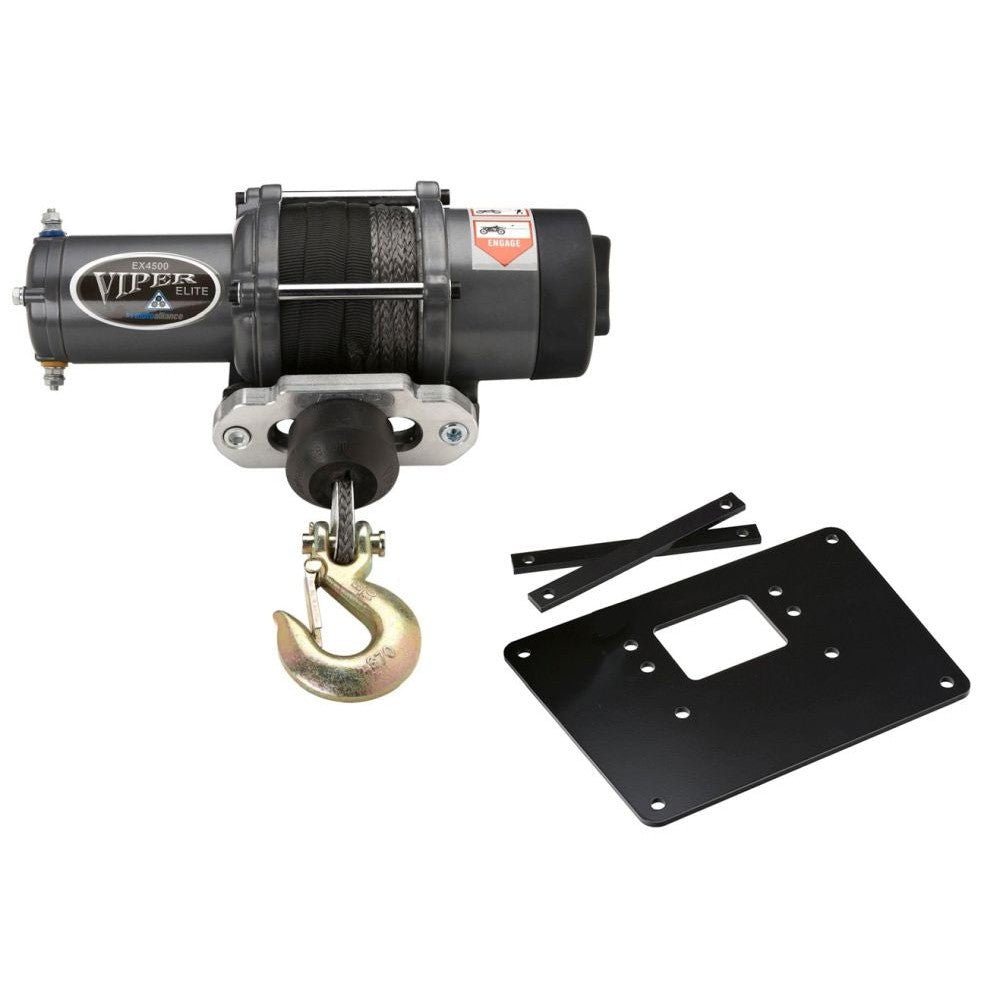 Viper 40 Feet Elite ATV Winch Kit With Mount For Arctic Cat 250 2002-2005