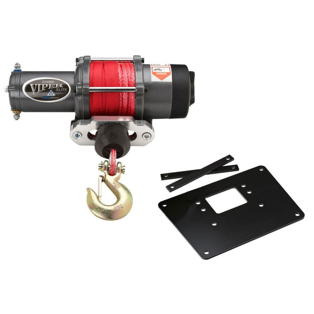 Viper 40 Feet Elite ATV Winch Kit With Mount For Arctic Cat 250 2002-2005