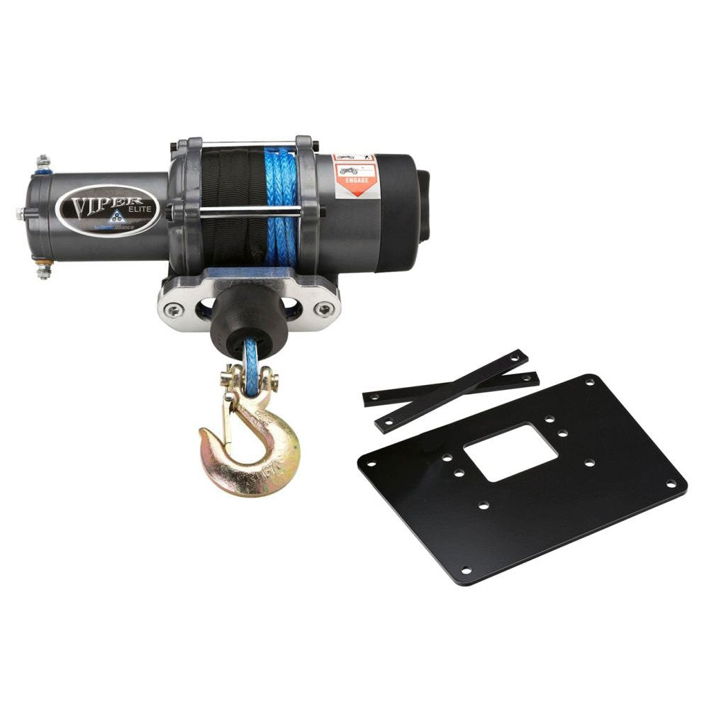 Viper 40 Feet Elite ATV Winch Kit With Mount For Arctic Cat 250 2002-2005