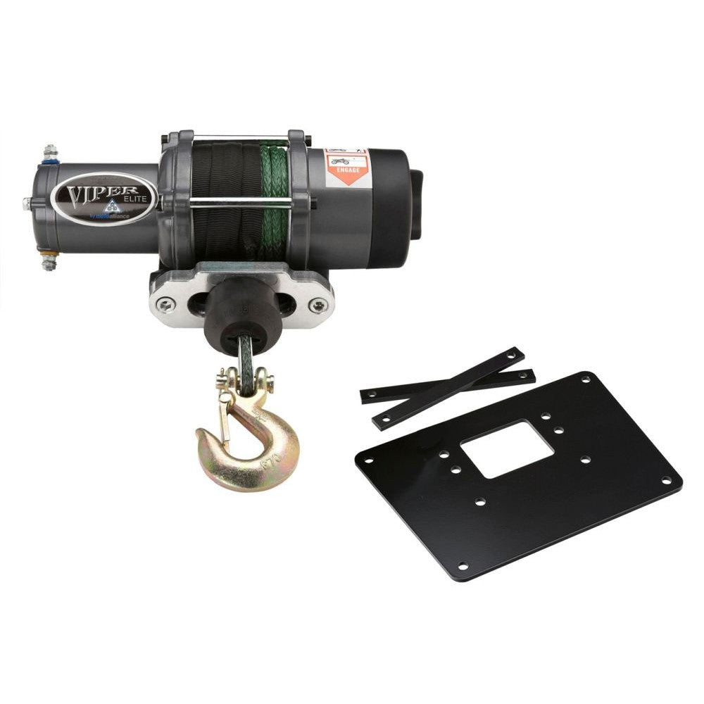 Viper 40 Feet Elite ATV Winch Kit With Mount For Arctic Cat 250 2002-2005