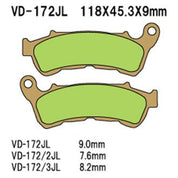 Vesrah Brake Pads (Vd-172Rjl) VD-172RJL