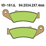 Pastillas de freno Vesrah (Vd-161Rjl) VD-161RJL