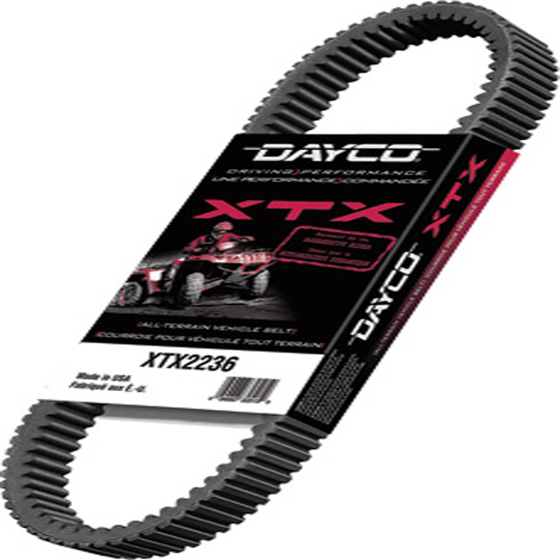Dayco Xtx Extreme Torque Drivebelts XTX2251