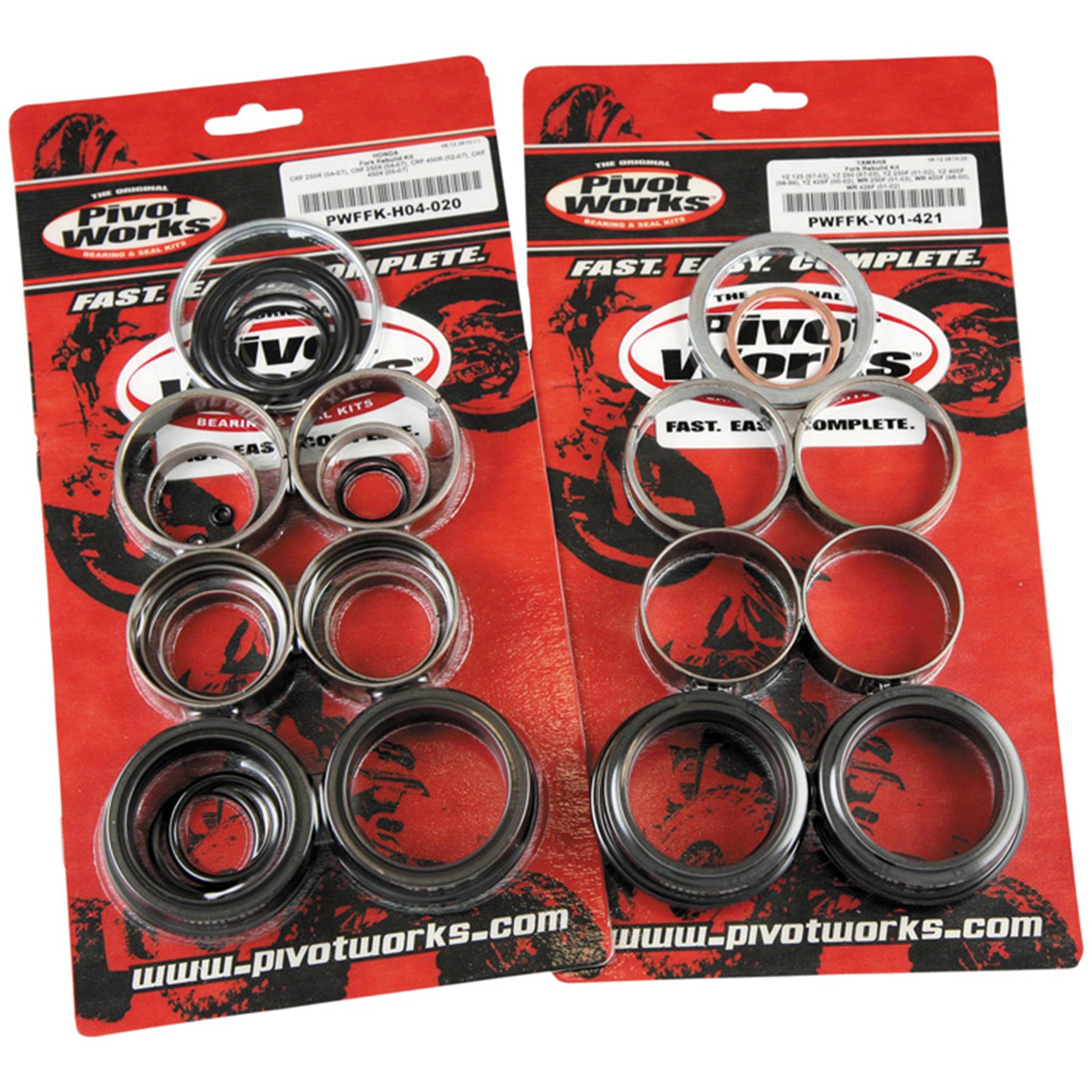 Pivot Works - PWSSK-T02-000 - Steering Stem Bearing Kit