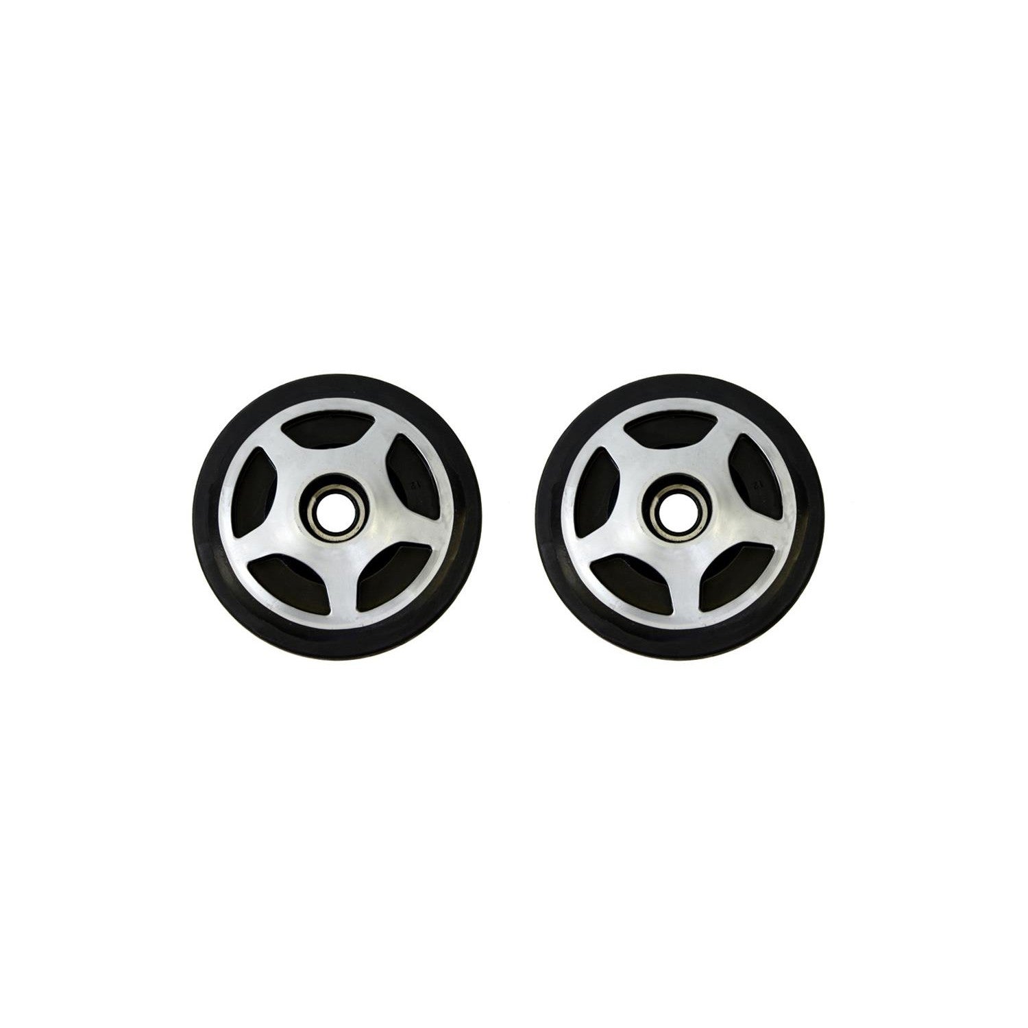 Front Rail Silver Idler Wheels Kit for ARCTIC CAT Thundercat, M.C. 1993-2001