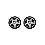 Front Rail Silver Idler Wheels Kit for ARCTIC CAT Thundercat, M.C. 1993-2001