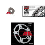 530 BMOR Chain Nat,Front & Rear Sprocket Kit HONDA VTR1000F Super Hawk 1998-2006