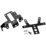 Soporte de matrícula y señal de giro trasera personalizada Kuryakyn para Scout Black