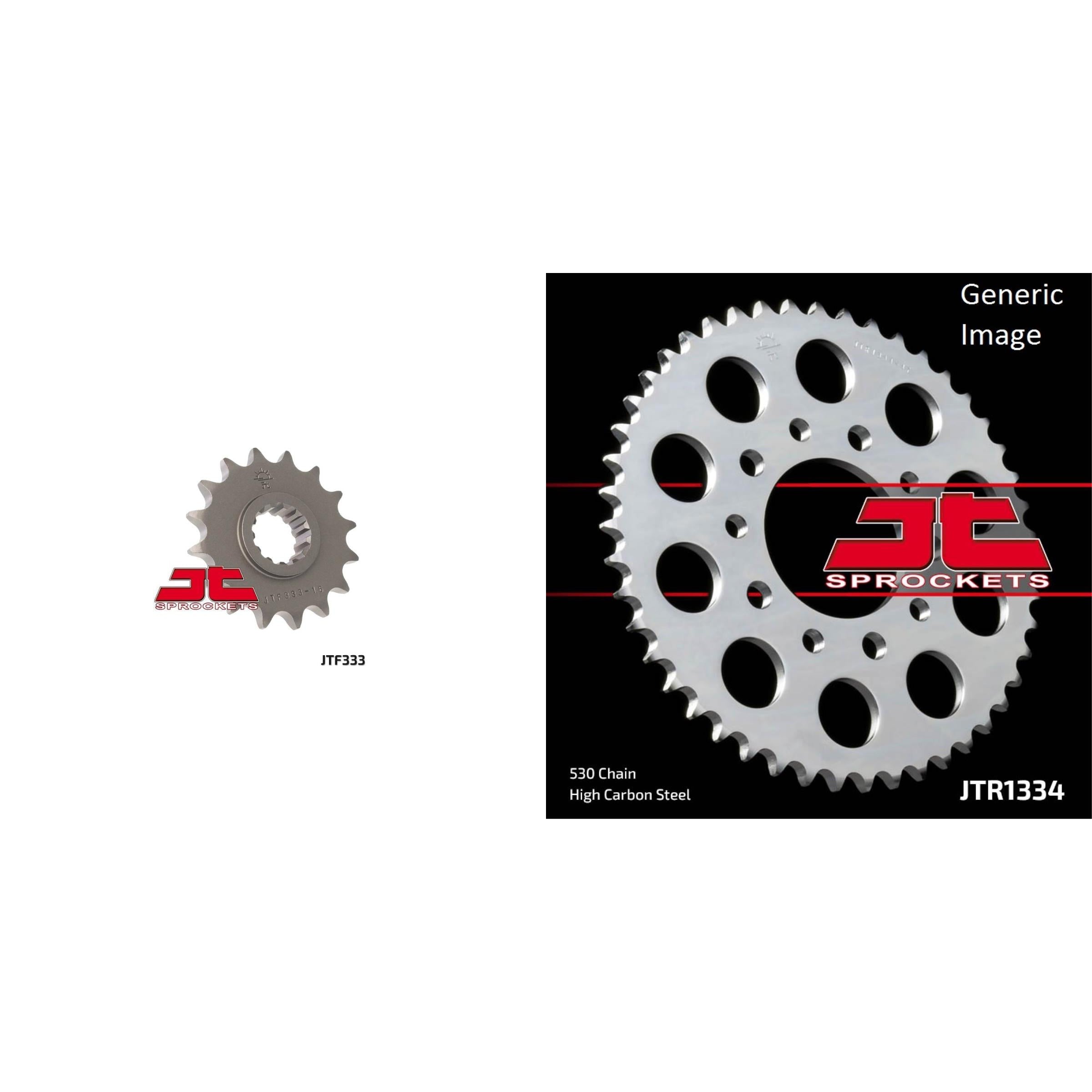 Kit de piñón delantero y trasero para HONDA VF750C Magna de calle 1994-2003
