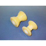 Yates Rubber 450Y  Trp Bow Roller 4" X 1/2"