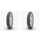 METZELER Block-C Front & Rear Tire Set, 3.00-19 54P Reinforced & 3.50-18 56S