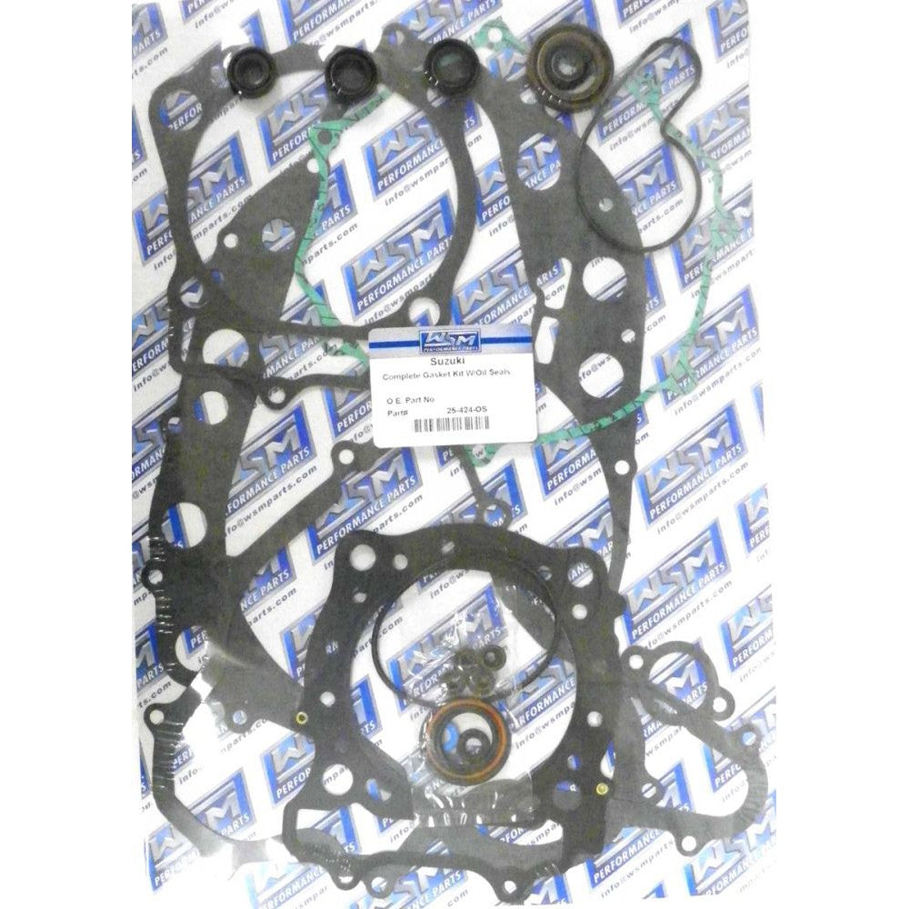 WSM Complete Gasket Kit For Suzuki 450 LT-R 06-09 25-424-OS
