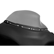 Harley FLHX Street Glide 2006-2013Deep Cut Windshield Trim Black by Arlen Ness