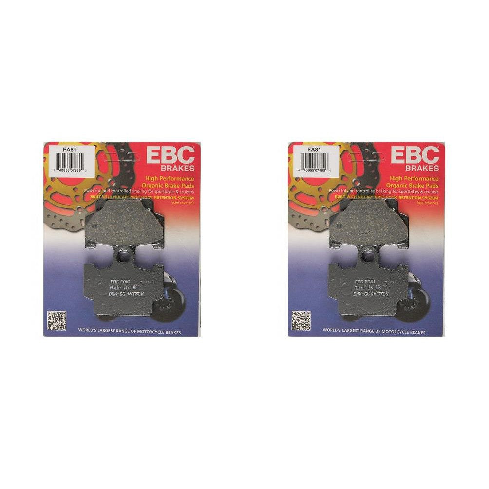 EBC Brake Pad Kit FA81 for Yamaha RZ350 1984-1985