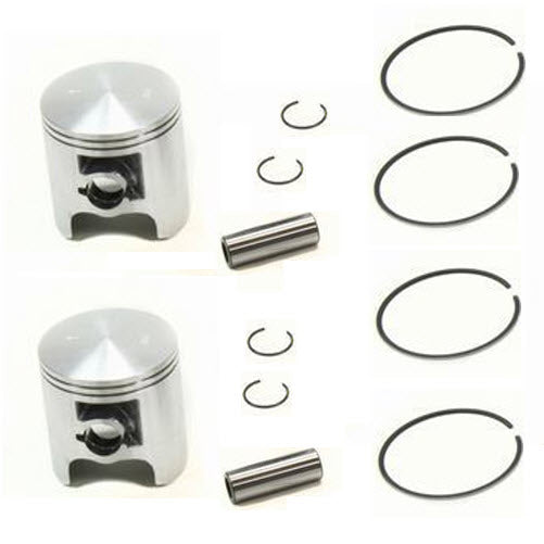 2 Piston Kits KAWASAKI DRIFTER 340 F/C- 340cc ('78-91) 60.00MM
