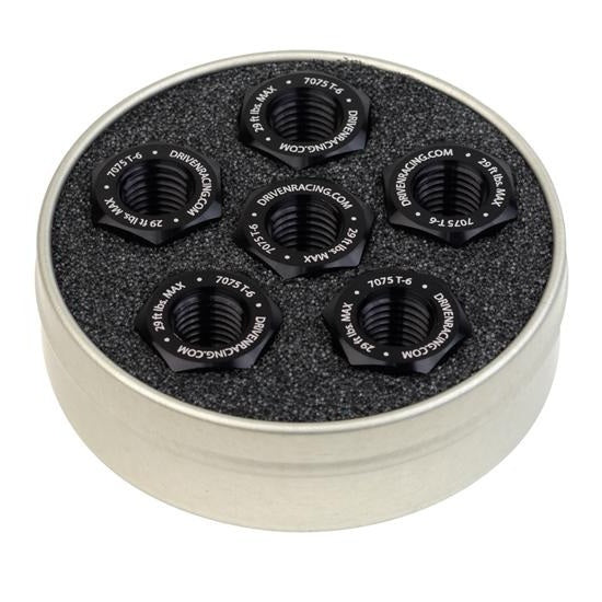 DRIVEN Sprocket Nut 10mm x 1.25 Black for Street