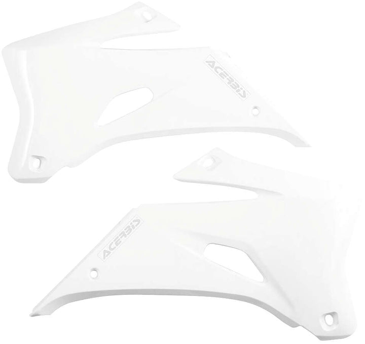 Acerbis White Radiator Shrouds for Yamaha - 2043900002