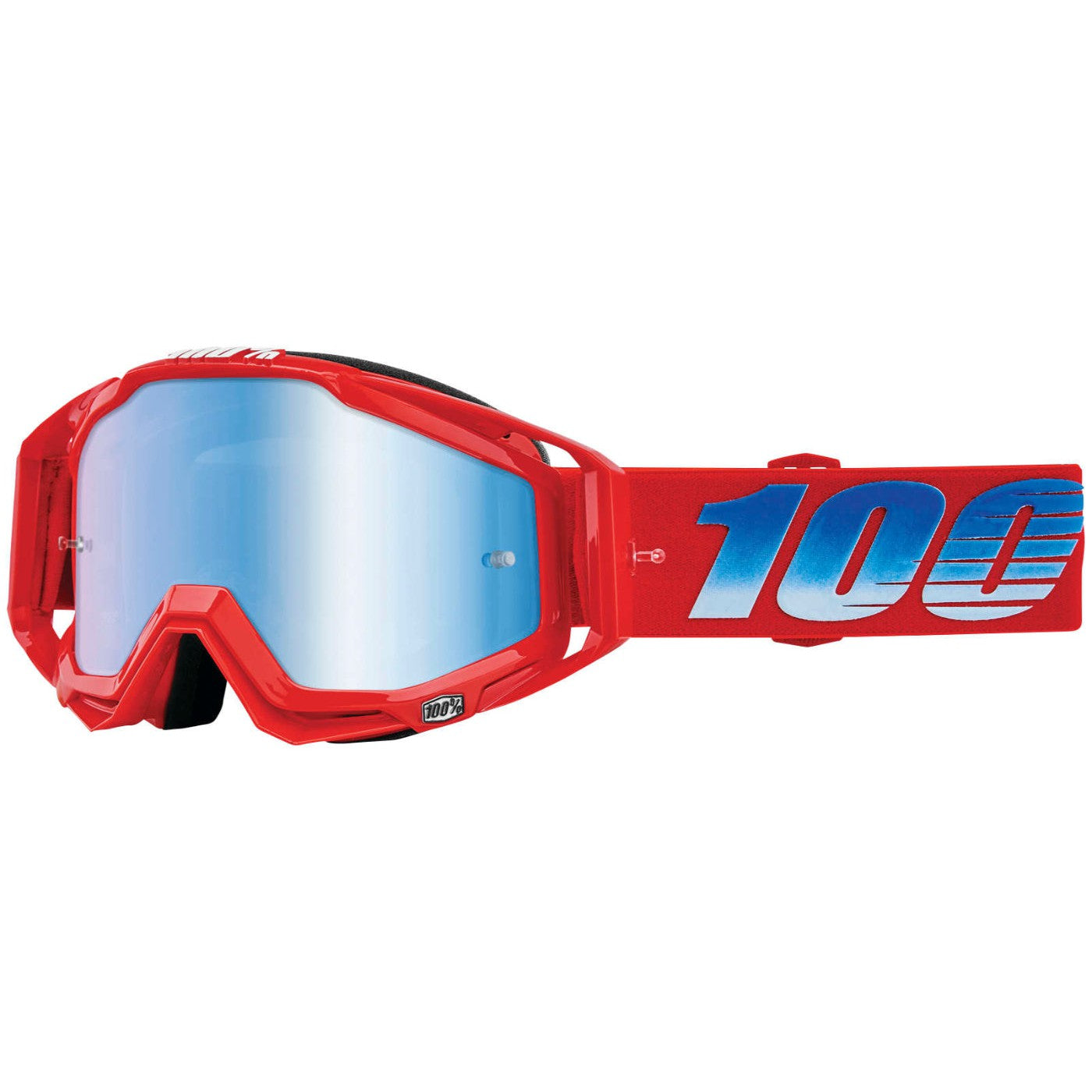 100% Gen1 Racecraft Goggles Kuriakin with Blue Mirror Lens - 50110-314-02