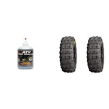 Juego de 2 neumáticos traseros ITP Holeshot GNCC 20x10-9 de 6 capas con sellador QUADBOSS