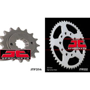 Front & Rear Sprocket Kit for HONDA XRV750 Africa Twin-RD07 93-03 JT Sprockets