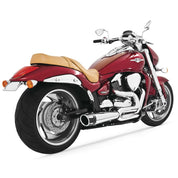 Freedom Performance Combat Series 2-Into-1 Exhaust System Chrome - MS00011