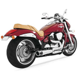 Freedom Performance Combat Series 2-Into-1 Exhaust System Chrome - MS00011