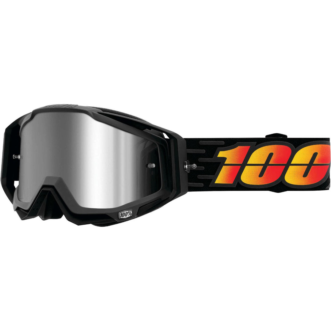 100% Gen1 Racecraft Plus Goggles Costume with Silver Flash Mirror Lens - 50120-340-02