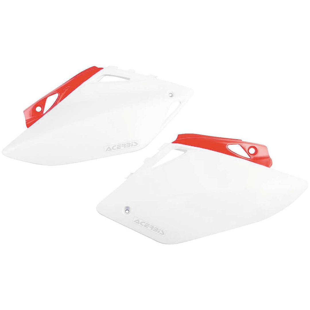 Acerbis White Side Number Plate for Honda - 2082040002