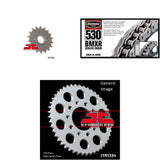 530 BMXR Chain Natural, Front & Rear Sprocket Kit for HONDA VF1000R 1985-1986