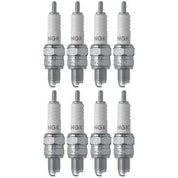 Set of 8 NGK Standard Spark Plugs for Kawasaki MOJAVE 1988-1987 Engine 110cc