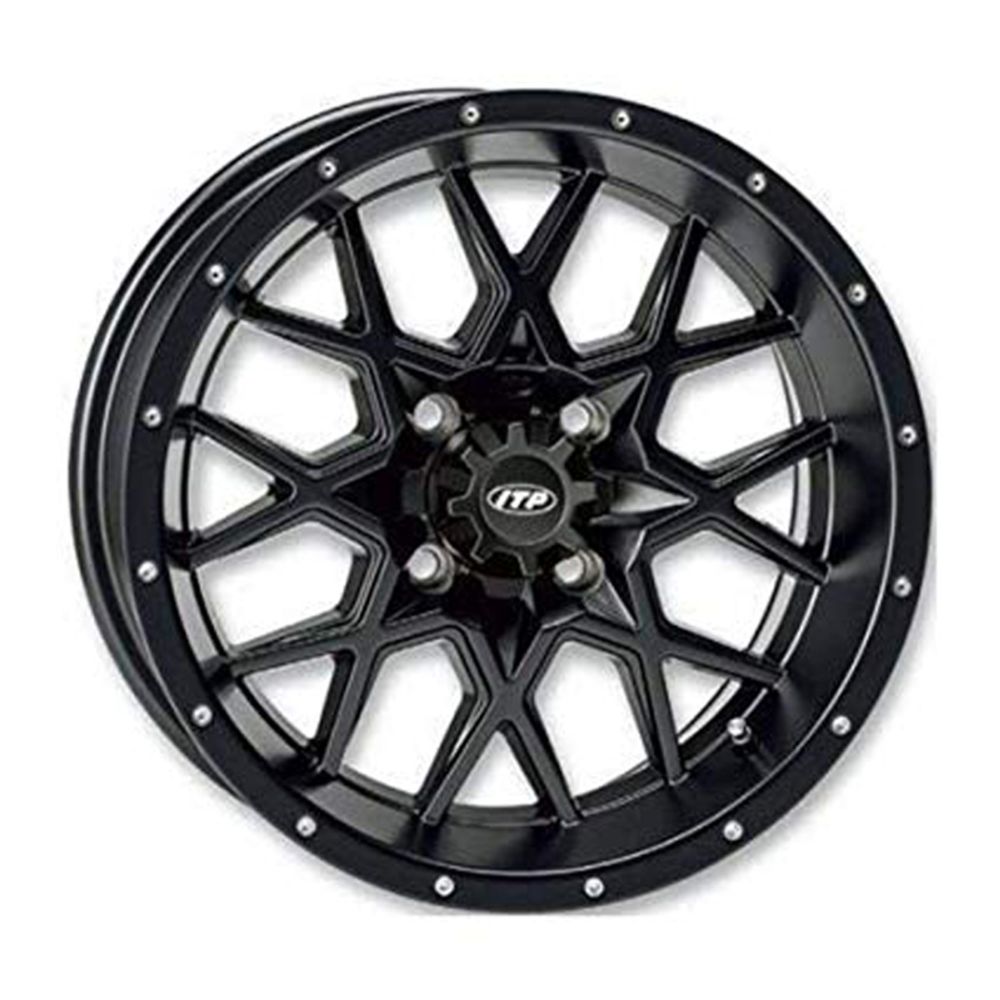 ITP SS212 Alloy Wheel Matte Black 14x8 4/137 5+3 1721941017B