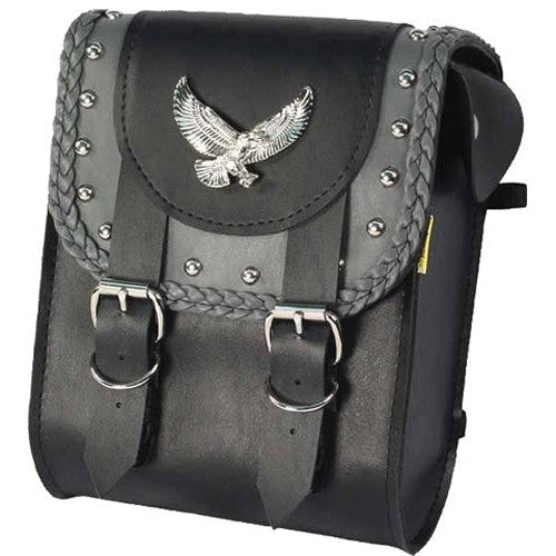 Dowco SBB445 Gray Thunder Series Studded Sissy Bar Bag