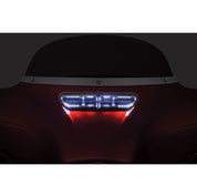 Kuryakyn Chrome Batwing Fairing LED Lighted Vent Accent Harley Touring 2014-2017