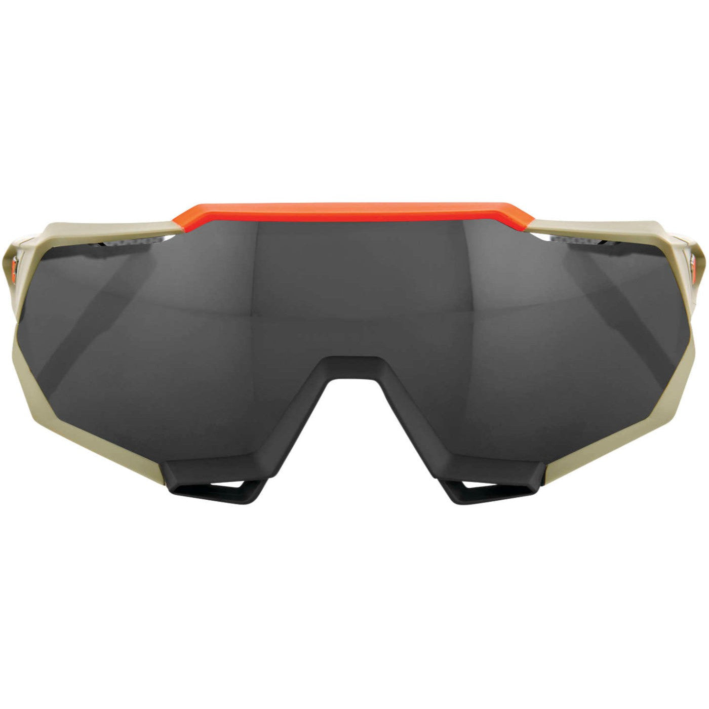 100% Speedtrap - Soft Tact Quicksand - Smoke Lens | Addixion