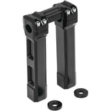 Kuryakyn 8in Black Handlebar Risers 6135