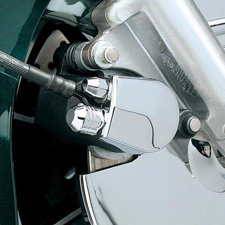 New Harley FXSTSI Springer Softail 2001-2006Banjo Bolt Cover Chrome by Kuryakyn