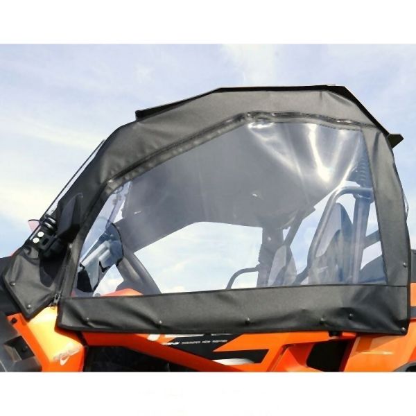 Falcon Ridge Black Canvas Soft Upper Doors Rear Window For CFMOTO ZForce 2014-2022