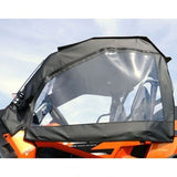 Falcon Ridge Black Canvas Soft Upper Doors Rear Window For CFMOTO ZForce 2014-2022