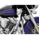 Cubrecuellos de lujo cromados de Kuryakyn para Harley-Davidson FLTR Road Glide 1998-2002