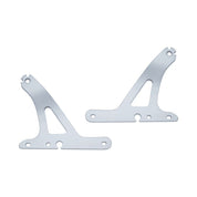 Kuryakyn Driver Passenger Backrest Sissy Bar Side Plate Chrome Harley Sportster