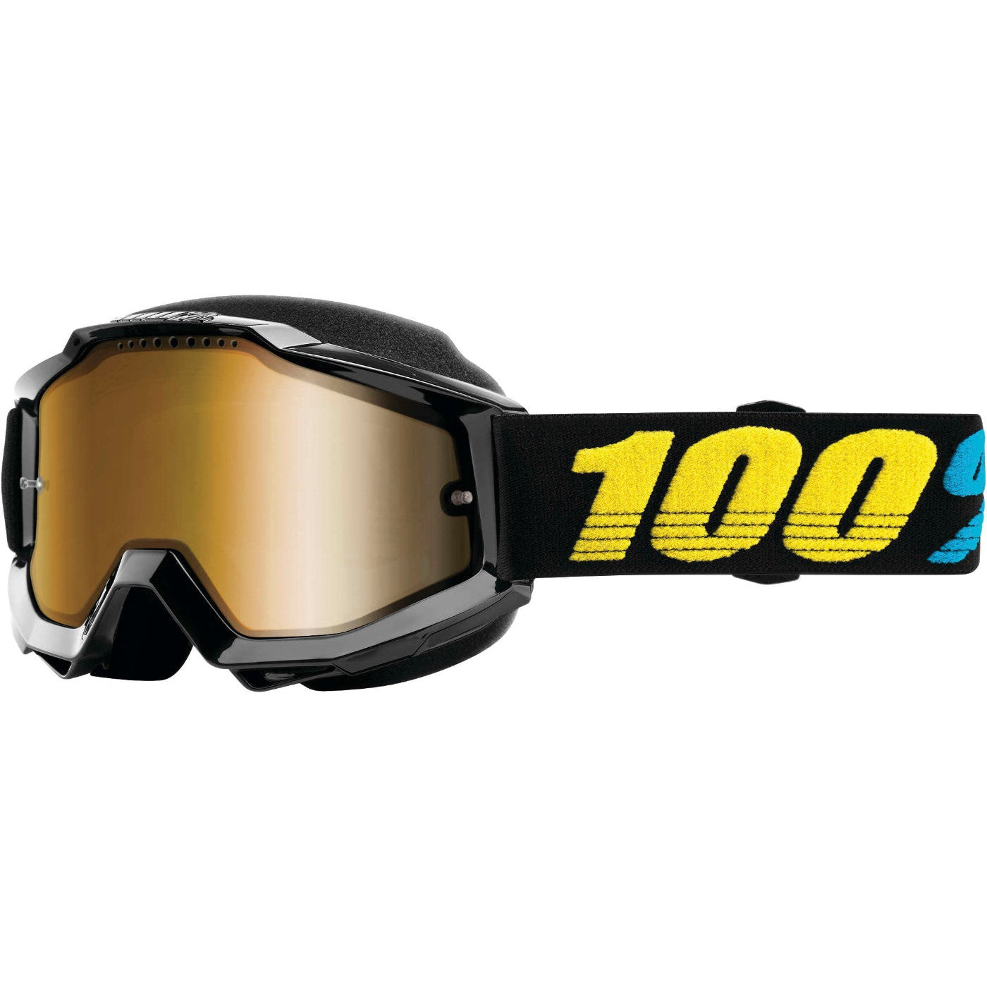 100% Gen1 Accuri Snow Goggles Virgo with Gold Mirror Lens - 50213-343-02