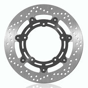 BikeMaster Brake Rotor For Yamaha FZ-09 2013-2015 Contour Front Silver
