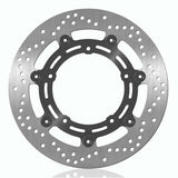 Rotor de freno BikeMaster para Yamaha FZ-09 2013-2015 Contour delantero plateado