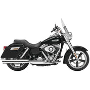 Cobra 4" Slip-On with Scalloped Billet Tip Chrome - 6209