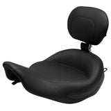 Mustang Vintage Super Solo Seat With Backrest Black 79457