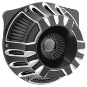 Arlen Ness Black Deep Cut Stage 1 Inverted Air Cleaner Milwaukee 8 M8 17-18 New